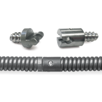 Ridgid style ends for sewer cable