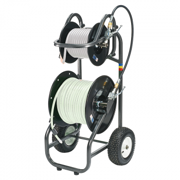 Hose Reel Cart - large and small reel